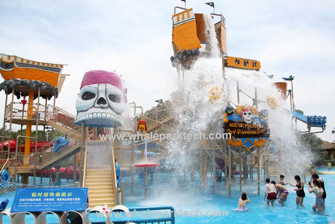 Pirate Water Fortress - Interactive Water Playgrounds