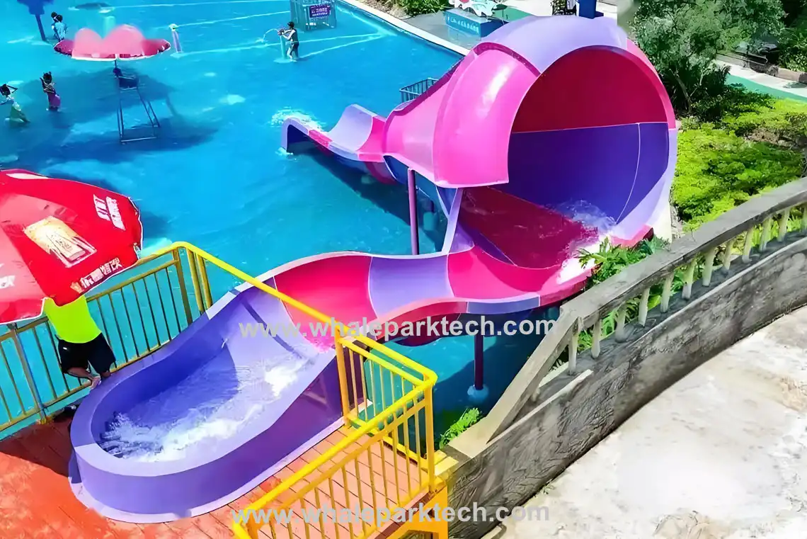 trumpet water slide