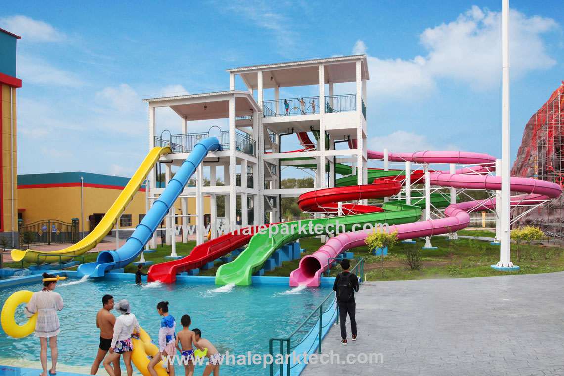 Family Entertainment-High-Speed Water Slide Combo