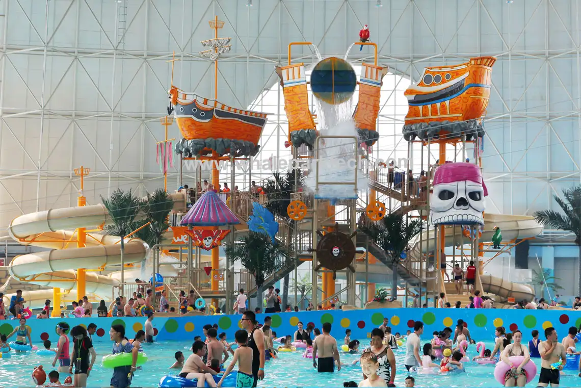 Medium sized Water Fort interactive water playstructure