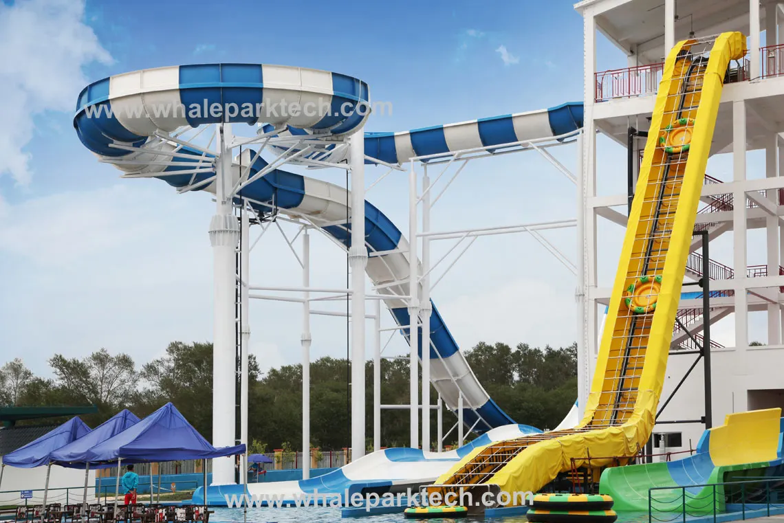 Large Sky Loop Water Slide for Sale | Water Park Equipment Suppliers