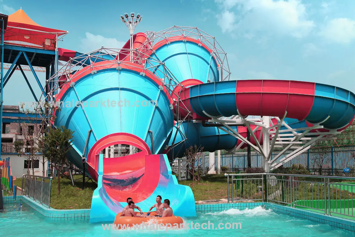 Premium Fiberglass Water Slides & Commercial Water Park Equipment for Sale - Water Roller Coaster
